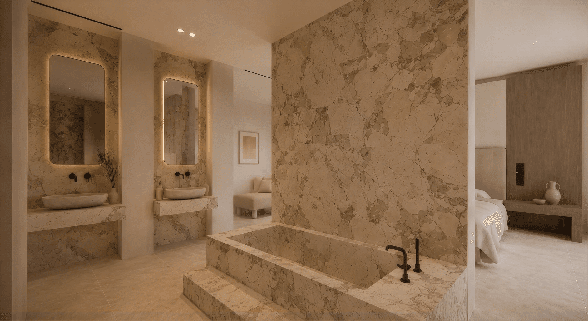 Spa inspired bathroom